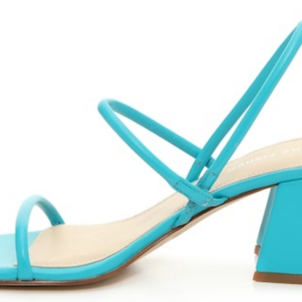 Marc Fisher Galvin Dress Sandals Size 10M Blue
